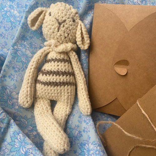 Doudou Mouton en marinière