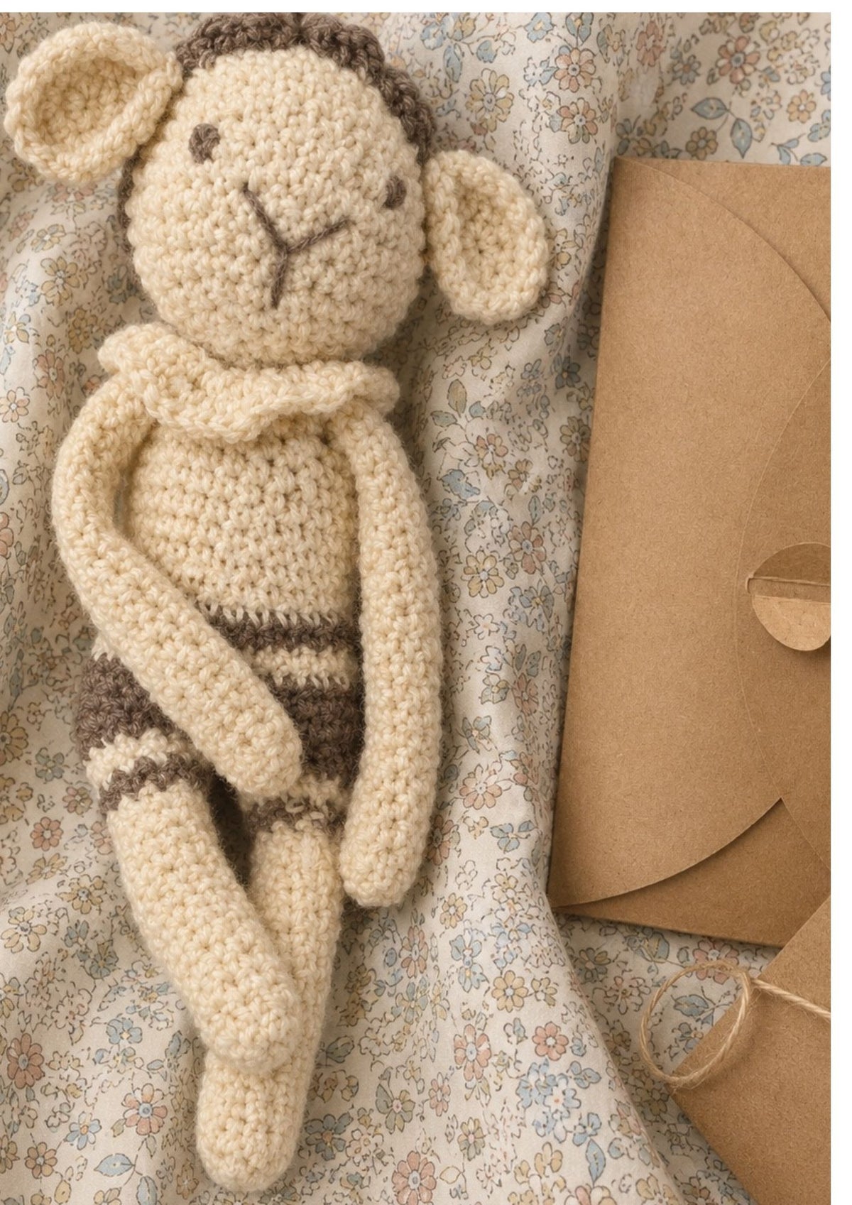 mouton doudou en short, le petit écolier