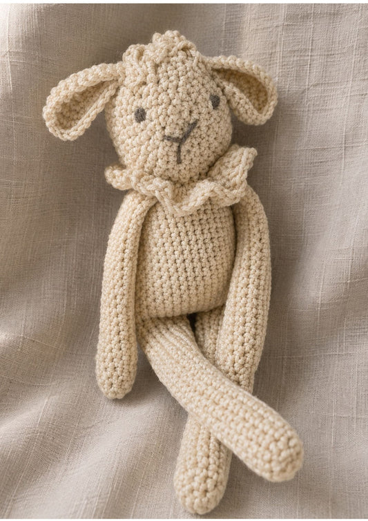 mouton doudou classique, l’intemporel.